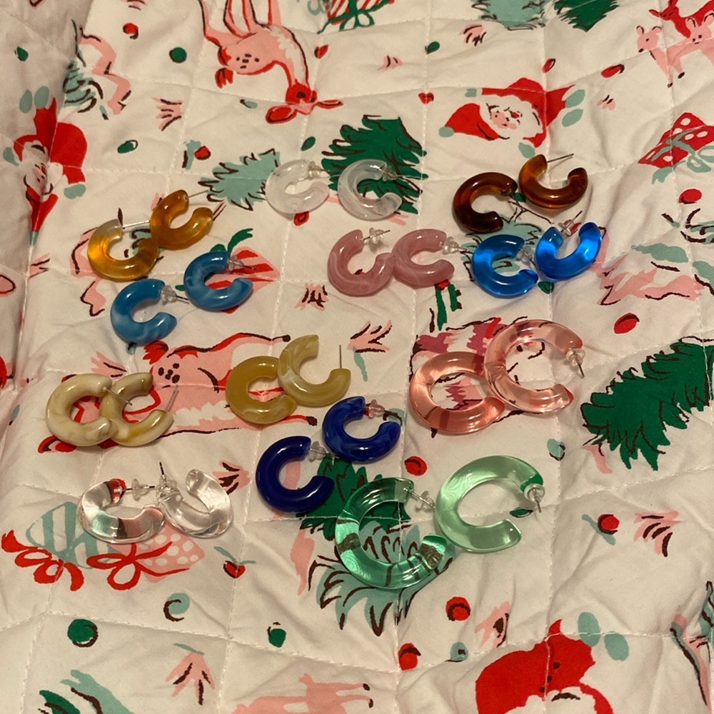 Lot of earrings